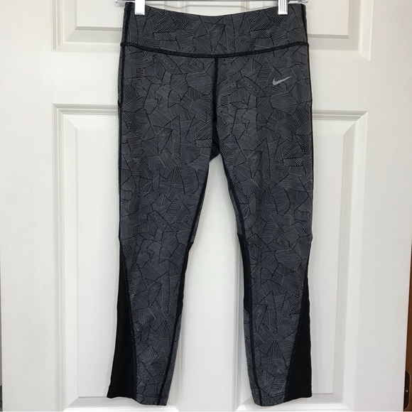 Nike Dri-Fit Racer 3.0 Running Crop Leggings Small - Picture 12 of 12